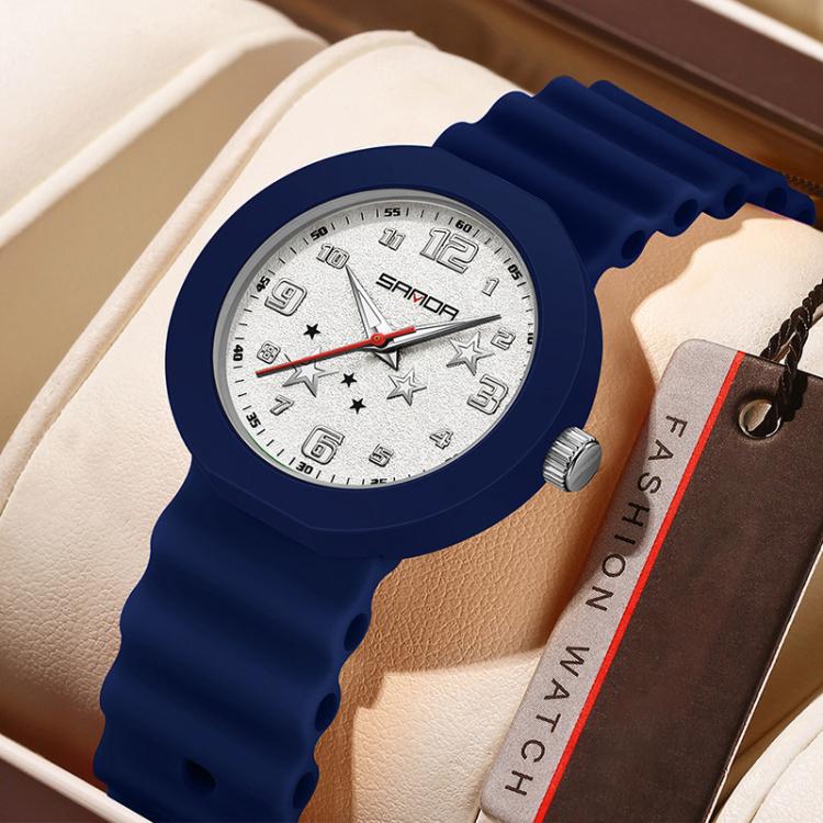SANDA 9123 3ATM Water-Resistant Luminous Stylish Student Watch