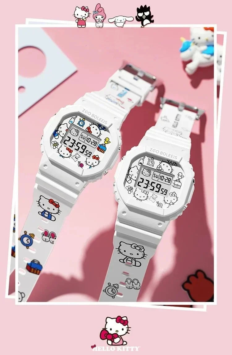 Original ZGO Sanrio Digital Waterproof Wrist Watch
